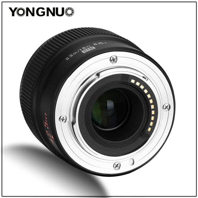 Actual product image Yongnuo YN 42.5mm f/1.7M II Prime Lens Micro Four Thirds (Four Thirds, Micro Four Thirds)