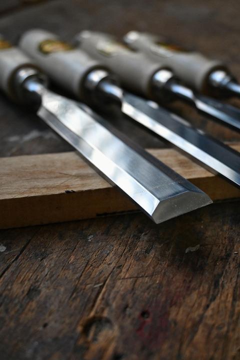 Actual product image Kirschen Chisel set 1181 SB 4 pcs. in box (26 mm)