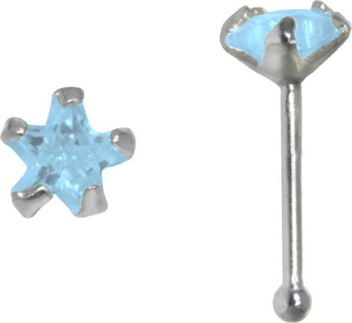 Immagine prodotto Bijouteria Piercing per naso (Argento 925, Zirconia)
