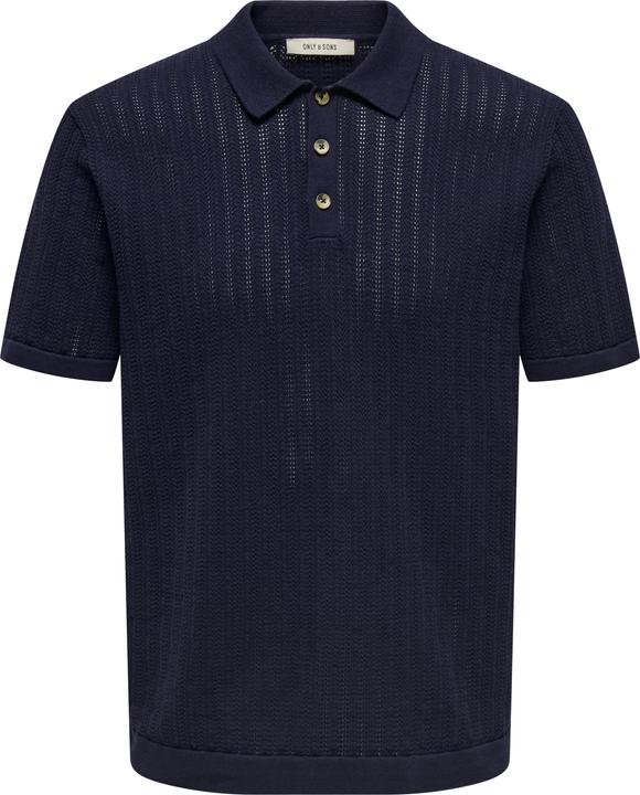 Only & Sons ONSMOON Gestricktes Polo-Hemd Polo