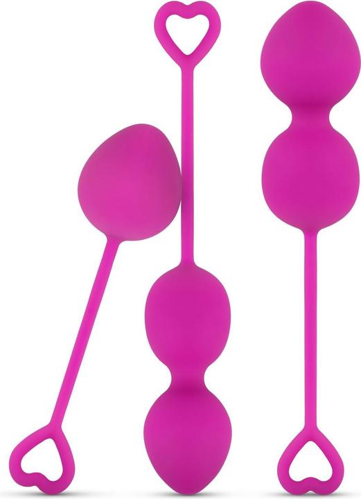 Productafbeelding Easytoys Verzwaarde kegelset paars