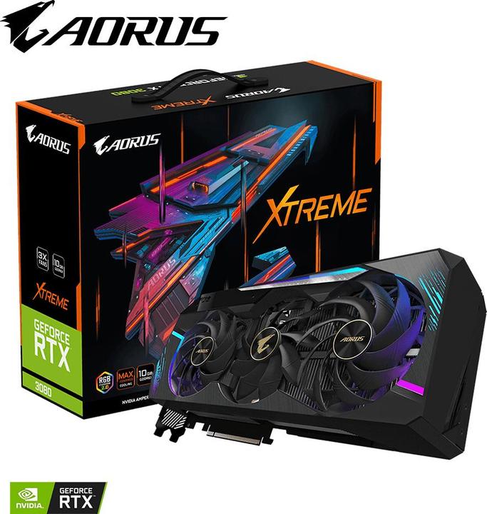 Produktbild Gigabyte AORUS GeForce RTX 3080 XTREME 10G LHR (10 GB)