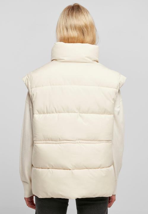 Actual product image Urban Classics Ladies Waisted Puffer Vest (M)