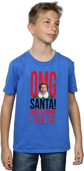 Image du produit Elf - T-shirt OMG SANTA KNOW HIM - Garçon (140, 146)