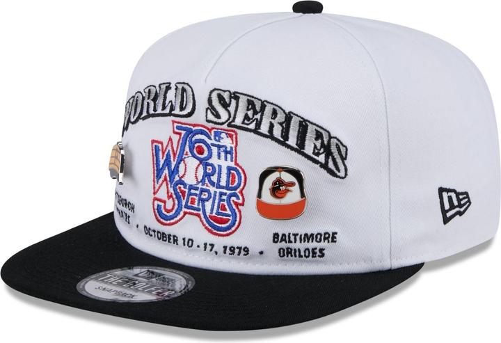 New Era Golfer Cap - World Series 1979 Pin Pirates Orioles (One Size)