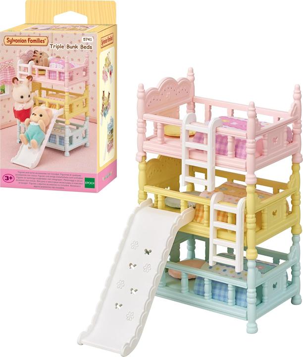 Produktbild Sylvanian Families Dreistöckiges Babyhochbett