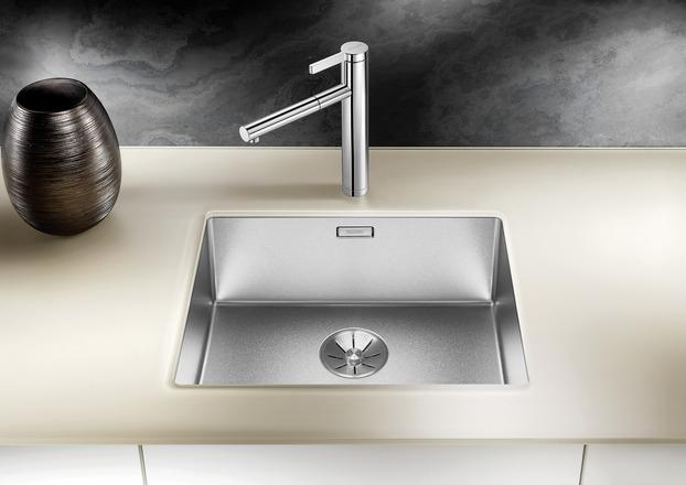 Produktbild Blanco Claron 500-U Durinox (Unterbauspüle, 44 cm, 54 cm)