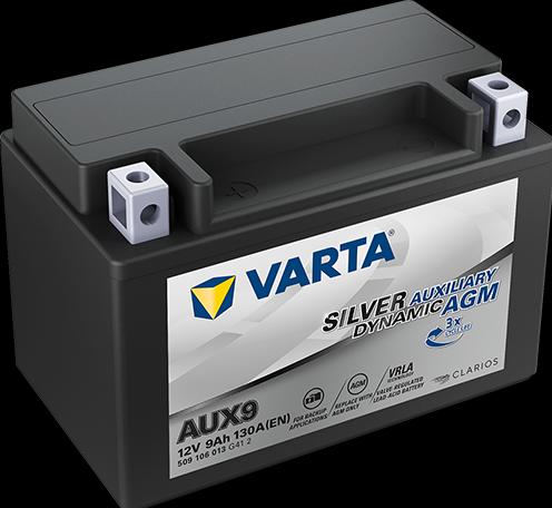 Actual product image Varta 9 Ah 130 A EN 12V AGM (12 V, 9 Ah, 130 A)