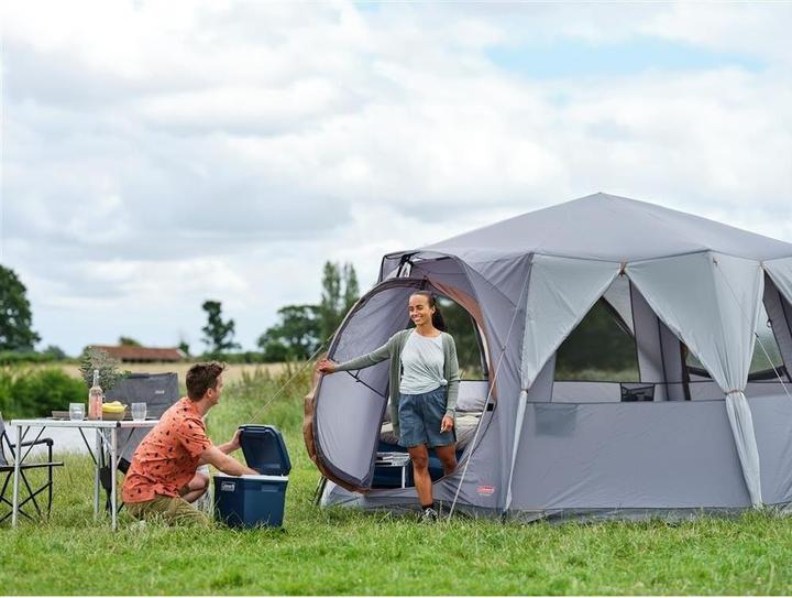 Actual product image Coleman 2176828 Octagon tent with large windows, with 360° panoramic view (Dome tent, 20.70 kg, 8 persons)