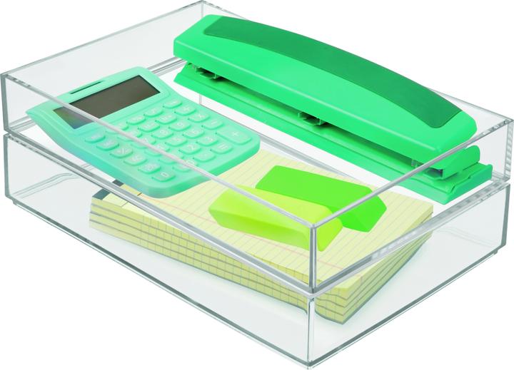 Actual product image iDesign Clarity (30.5 x 10 x 5 cm, 20.5 x 10 x 5 cm, 10 x 10 x 5 cm, 20.5 x 20.5 x 5 cm)
