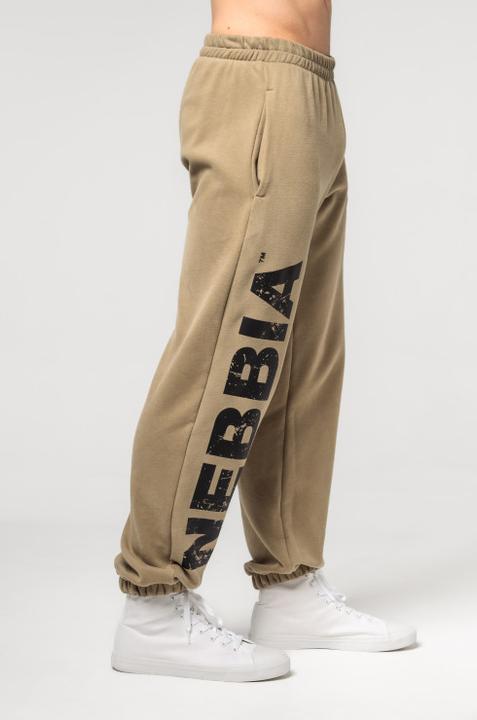 Nebbia Baggy Style Sweatpants mit Taschen Gym Bro 365 - green (XXL)