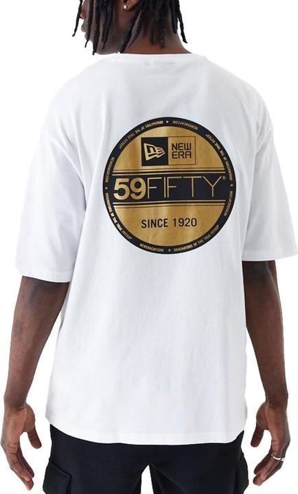 Produktbild New Era Oversize Shirt - 59FIFTY STICKER weiss - XL (XL)