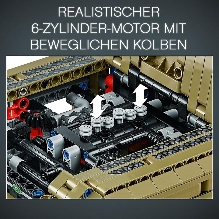 Produktbild LEGO Land Rover Defender (42110, LEGO Technic, LEGO Seltene Sets)
