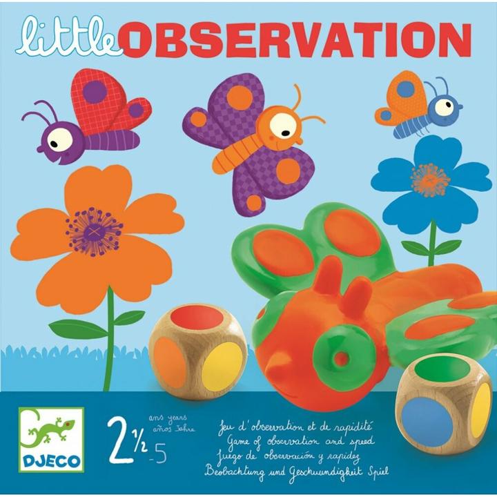 Immagine prodotto Djeco ISBN Little Oervation Gioco di colori da 2 anni 8551 (Tedesco, Italiano, Francese, Inglese)