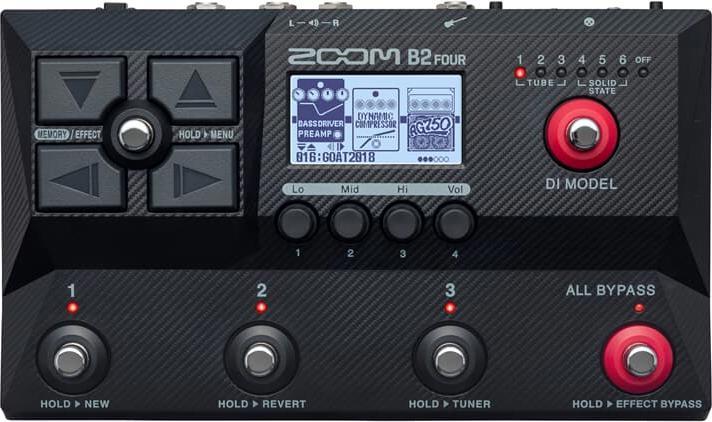 Image du produit Zoom Pédale multi-effets pour basse B2 FOUR (EU)