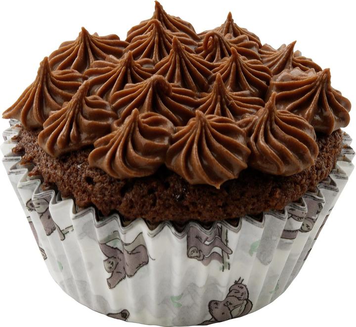 Produktbild Zenker Muffin Backform Faultier 50 Stück (5 cm)