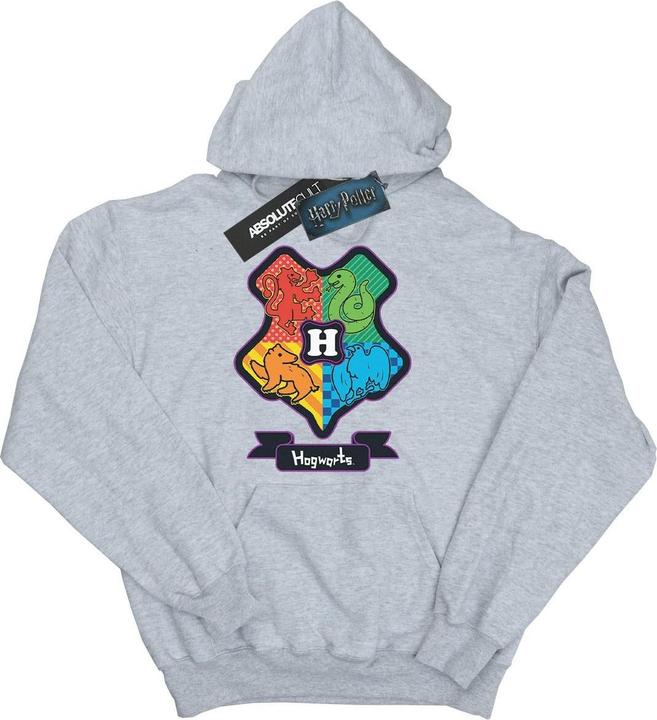 Actual product image Mens Hogwarts Junior Crest Hoodie (S)