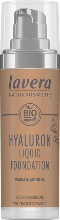 Lavera Organic Make-up Liquid Hyaluron N°06 Warm Almond - 30ml - (06)