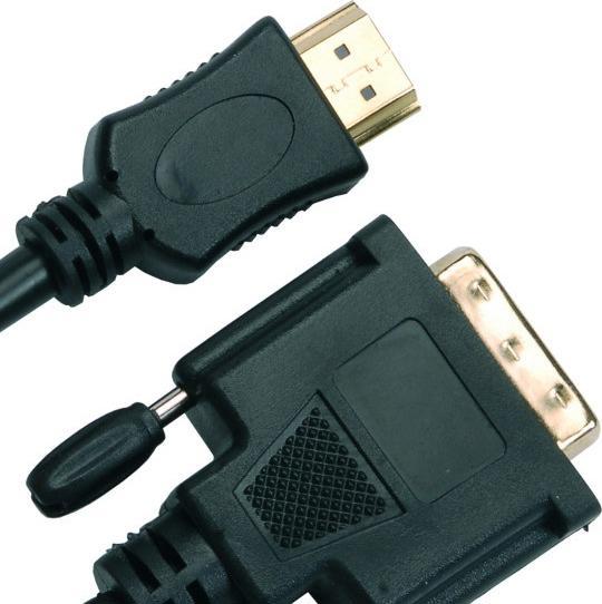 Actual product image JJ Computer HDMI (Typ A) — DVI (7.50 m, HDMI, VGA)