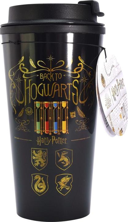 Actual product image Blue Sky Harry Potter mug de voyage Colourful Crest (0.45 l)