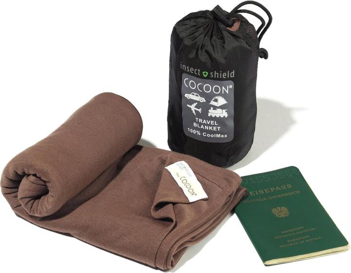 Actual product image Cocoon Insect Shield Travel Blanket CoolMax (Additional padding)