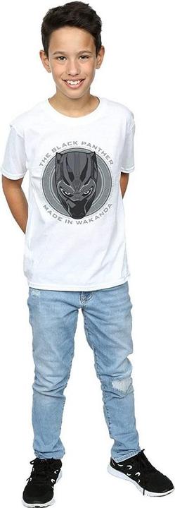 Produktbild Black TShirt aus Baumwolle Jungen Made in Wakanda (140, 146)