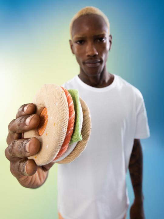 Produktbild Eat My Socks Salmon Bagel Socken (One Size)