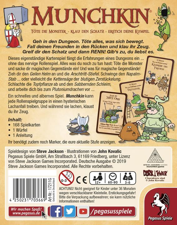 Actual product image Pegasus Munchkin (German)