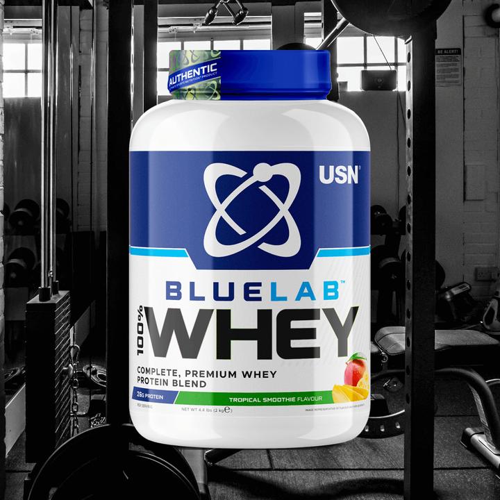 Produktbild USN Blue Lab 100% Whey Protein (Tropical Smoothie, 1 Stk., 2306 g)
