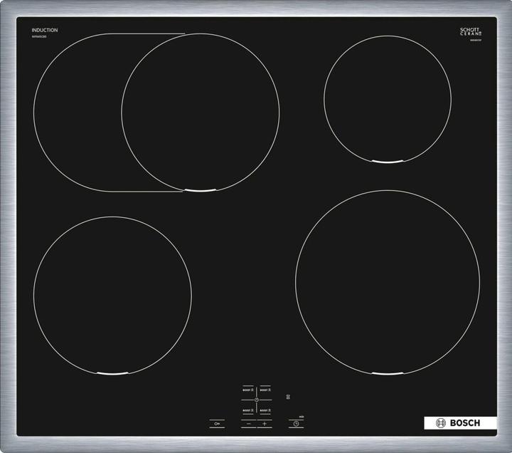 Immagine prodotto Bosch Hausgeräte Set da incasso, HEG578BB4 + NIF645CB5E, Cucina da incasso, Piano cottura a induzione, HND675LS62