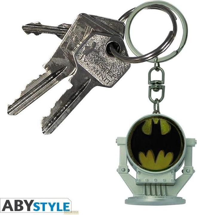 Produktbild ABYstyle Leuchtender Schlüsselanhänger - DC Comics Batman - Bat-Signal