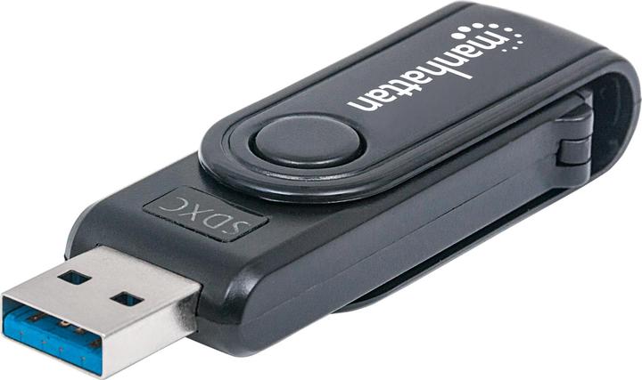 Productafbeelding Manhattan Mini Multi-Card lezer-schrijver (USB 3.0)
