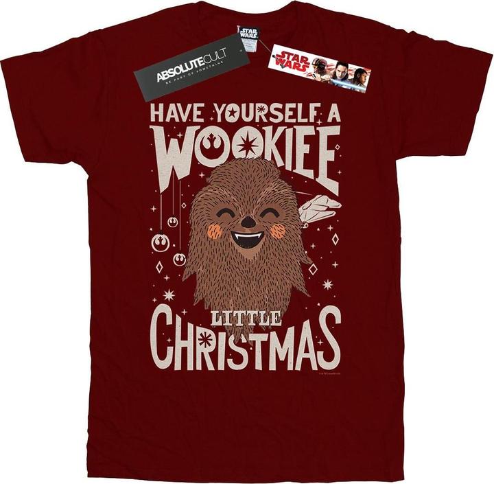 Image du produit Star Wars - T-shirt WOOKIEE LITTLE CHRISTMAS - Garçon (140, 146)
