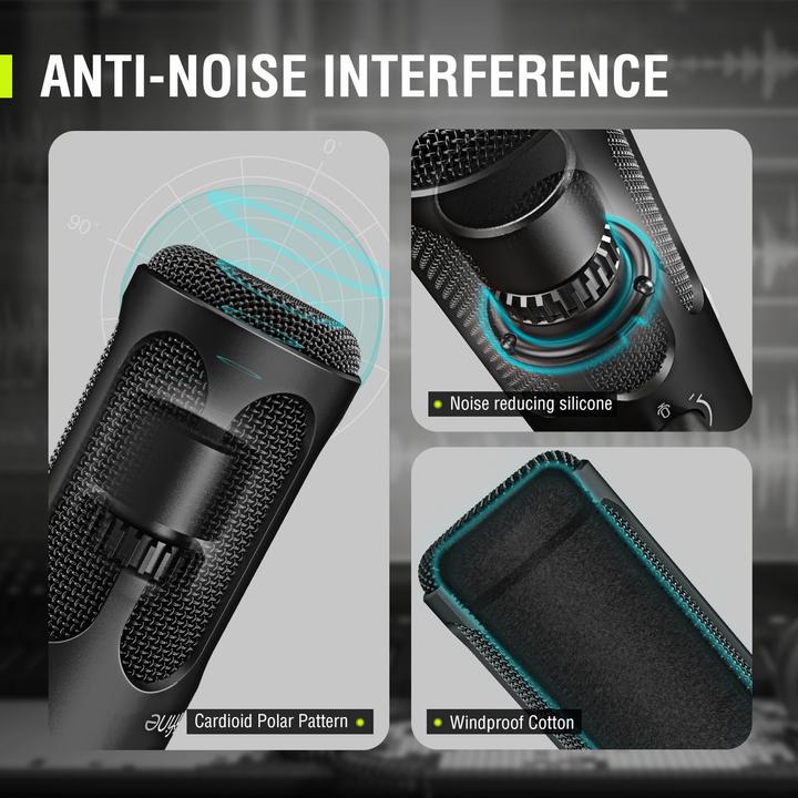 Image du produit Fifine Tank3 Professional USB Microphone 3.5mm