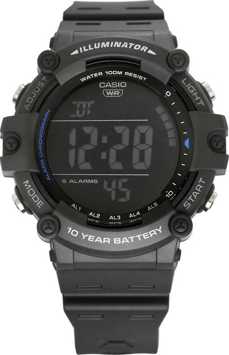 Produktbild Casio Sports - AE-1500WH-8B (Sportuhr, Chronograph, Digitaluhr, 51 mm)