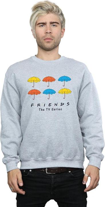 Actual product image Friends Mens Coloured Umbrellas Sweatshirt (4XL)