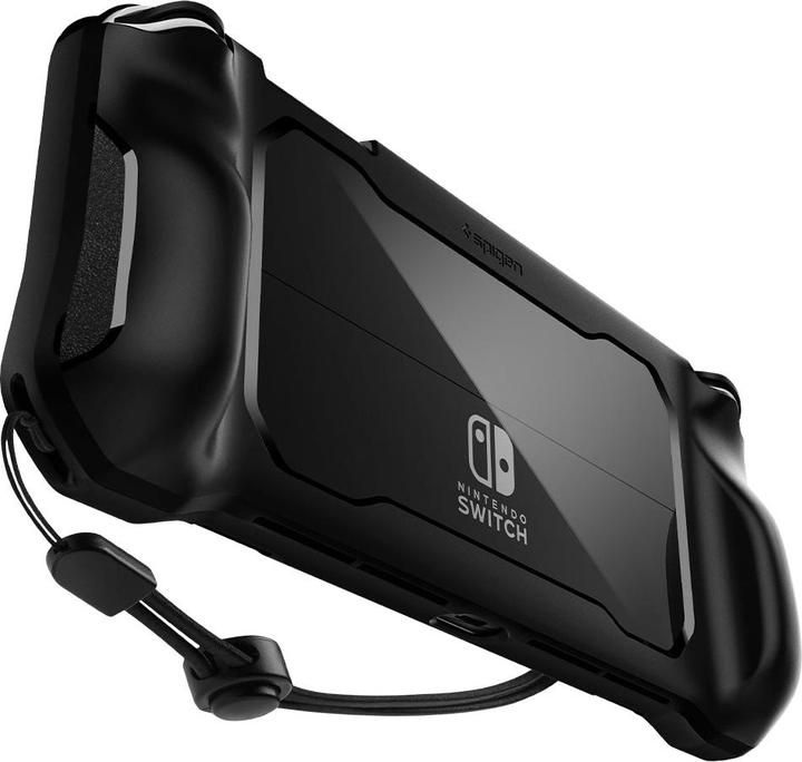 Actual product image Spigen Rugged Armor Nintendo Switch OLED Matte Black (Switch OLED)