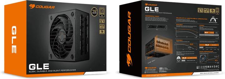 Actual product image Cougar Netzteil GLE 1200W ATX3.1 / 80 Plus Gold (1200 W)