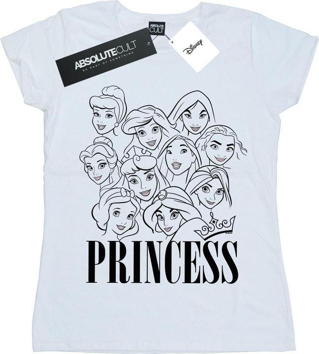 Immagine prodotto Disney Princess Multi Faces Maglietta Donna (XXL)