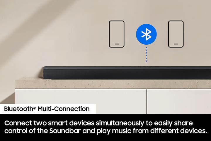 Productafbeelding Samsung Soundbar HW-B650D, verbindingsopties: WLAN (Wi-Fi) (400 W, 3.1 kanalen)