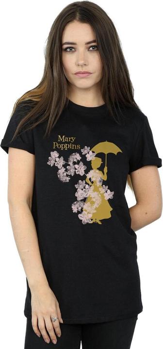 Image du produit Disney - T-shirt MARY POPPINS FLORAL SILHOUETTE - Femme (3XL)