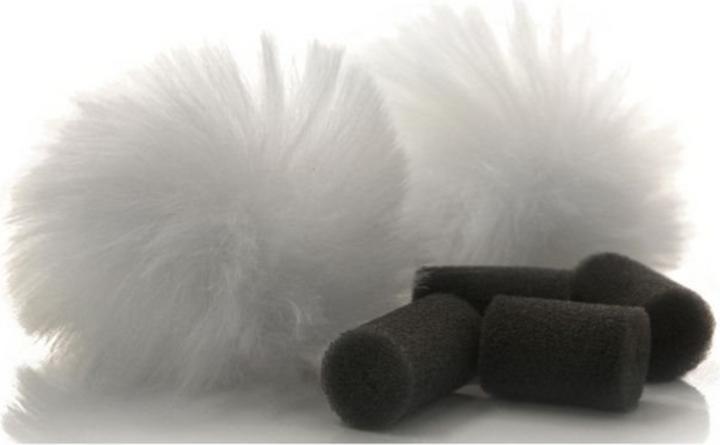 Rycote White Lavalier Windjammer pair (Fell)