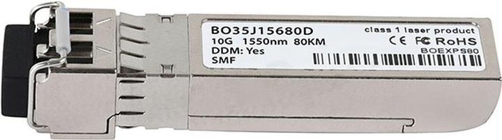 Image du produit BlueOptics FibroLAN SFPP-15-80 compatible SFP+ BO35J15680D