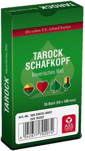 Actual product image ASS Altenburg FSC Schafkopf/Tarock, Bavarian picture in folding box (German)