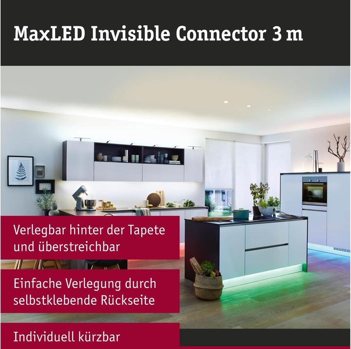 Actual product image Paulmann MaxLED invisible connector