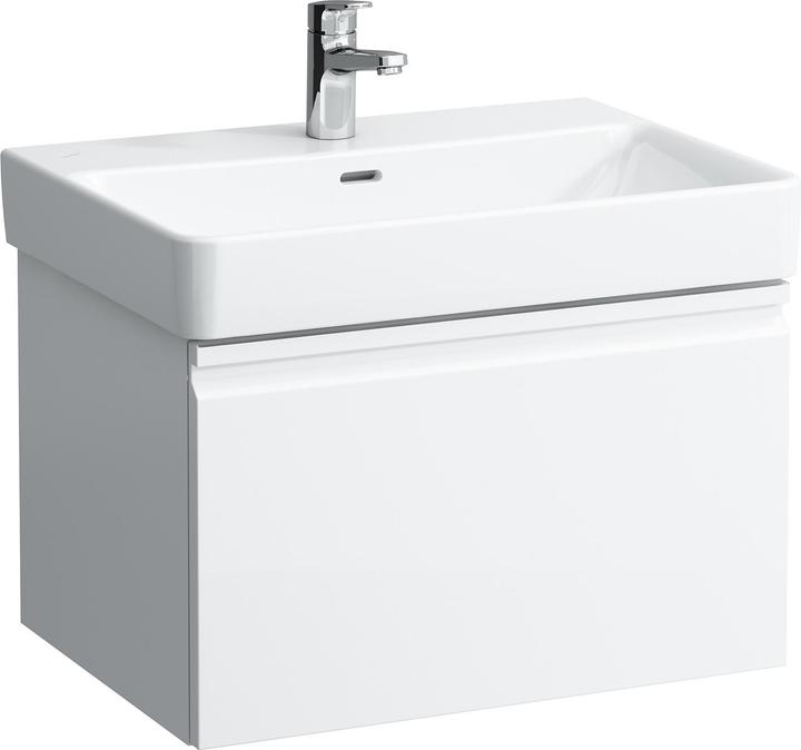 Image du produit Laufen Pro S Meuble sous-lavabo, 1 tiroir et tiroir intérieur, pour lavabo H810964, 615x450x390mm