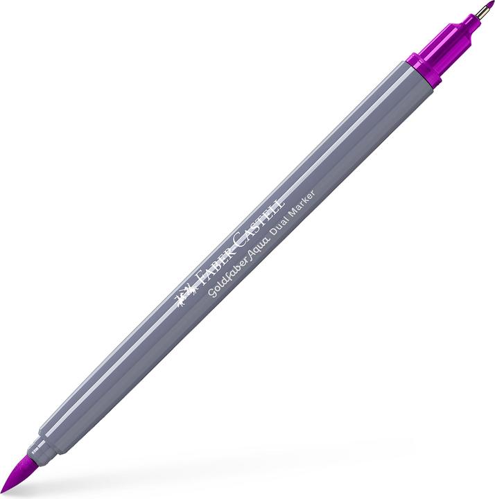 Immagine prodotto Faber-Castell Dual Marker Goldfaber Aqua (Magenta, 0.40 mm, 1 x)