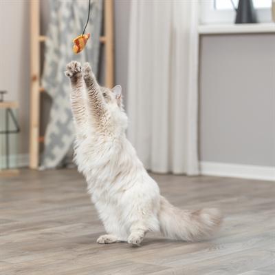 Produktbild Trixie Kattenhengel Vis Kunststof / Pluche - 46 Cm