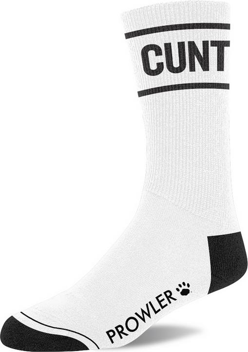Productafbeelding Prowler Cunt Socks - White/Black (Eén maat voor iedereen)