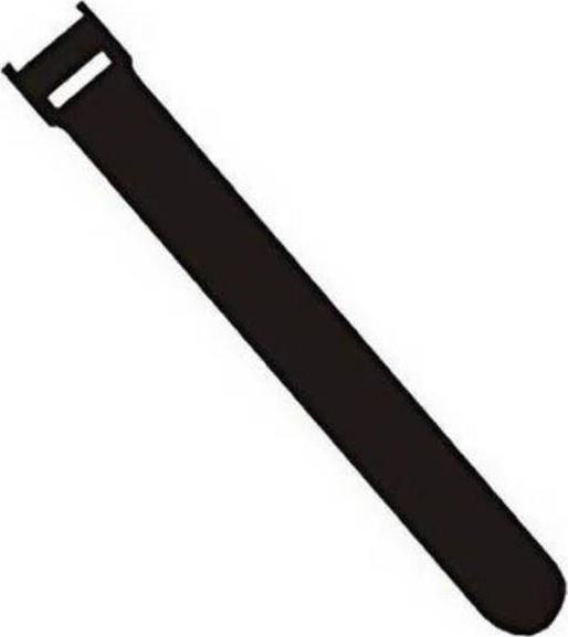 Produktbild Fastech ETK-3-1 Cabel Strap, schwarz (Klettkabelbinder, 150 mm, 100 Stk.)